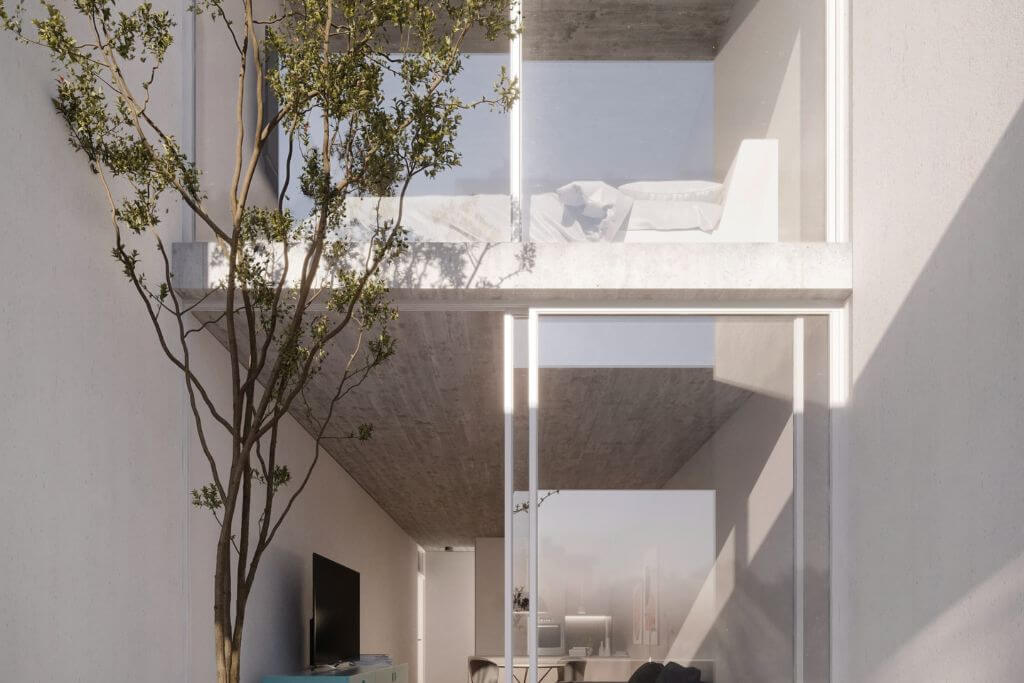 Proyecto dos dormitorios con patio/ terraza exclusiva - Ing. Massoud Servicios Inmobiliarios